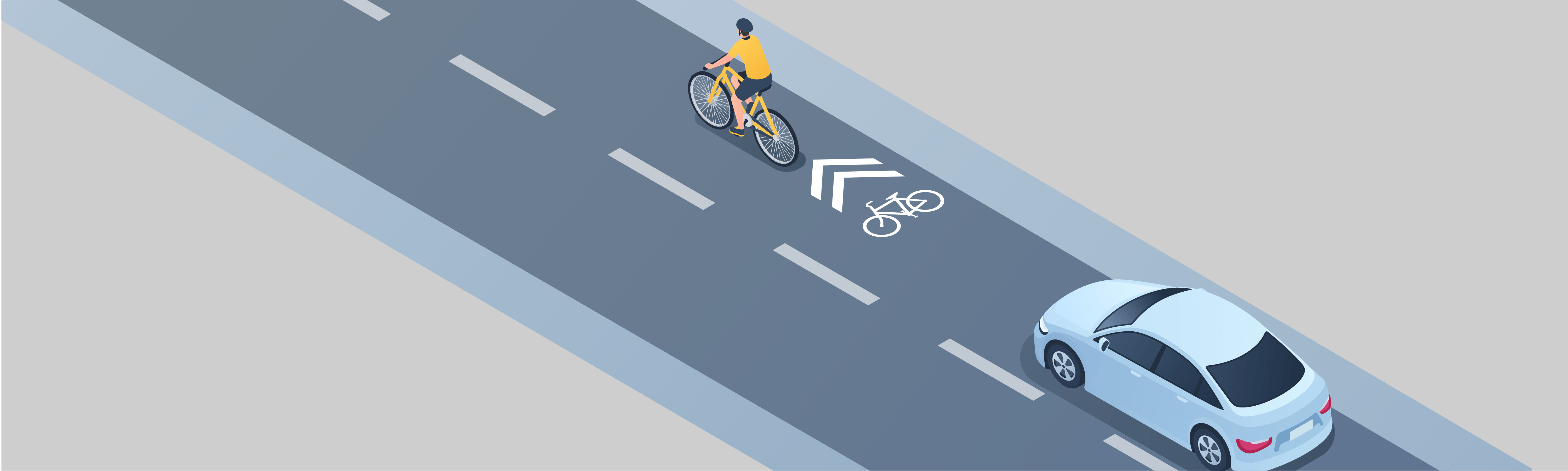 Sharing the Road - On which side should cyclists preferably ride?